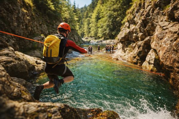 Les meilleurs canyons d'ardèche pour s'initier au canyoning