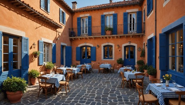 La villa bleue, un restaurant typique de cambo les bains