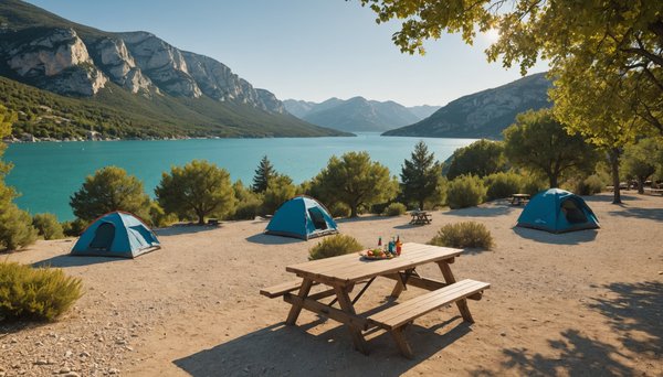 Top des campings pres du lac du verdon